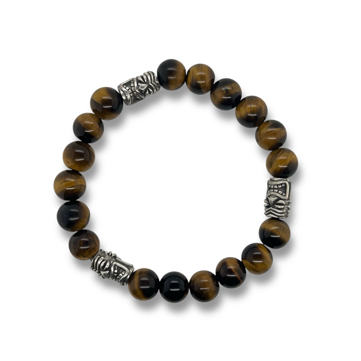 Tiki Bead Bracelet