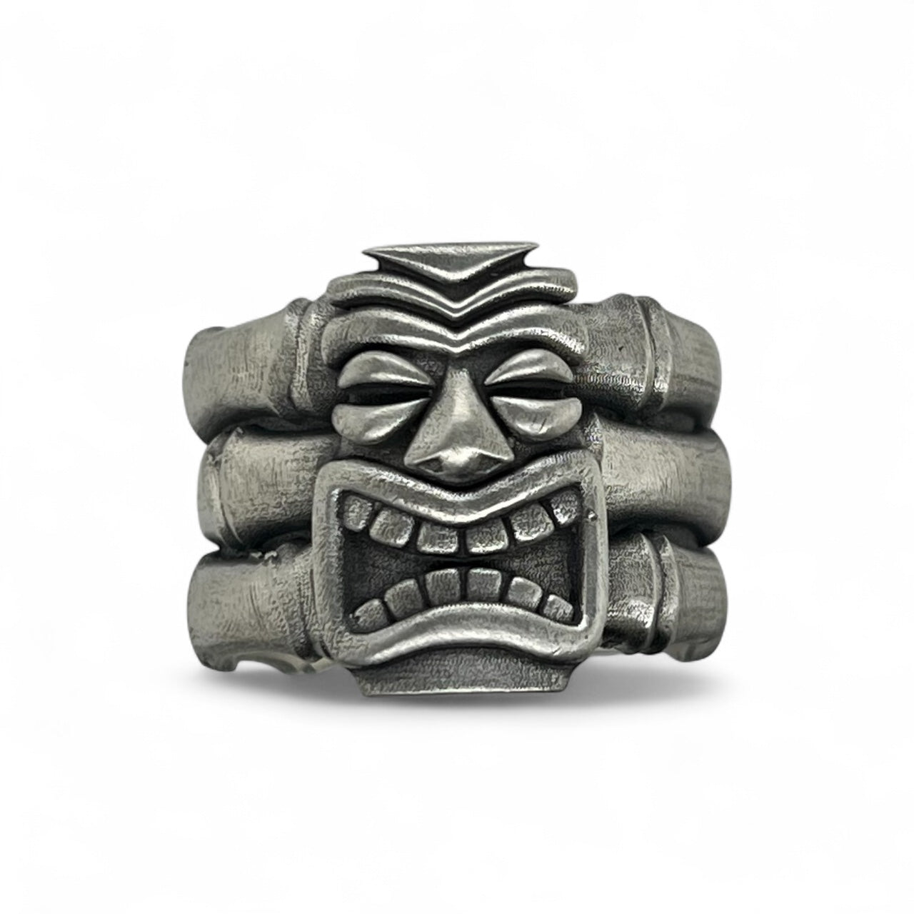 Triple Bamboo Band with Happy Tiki