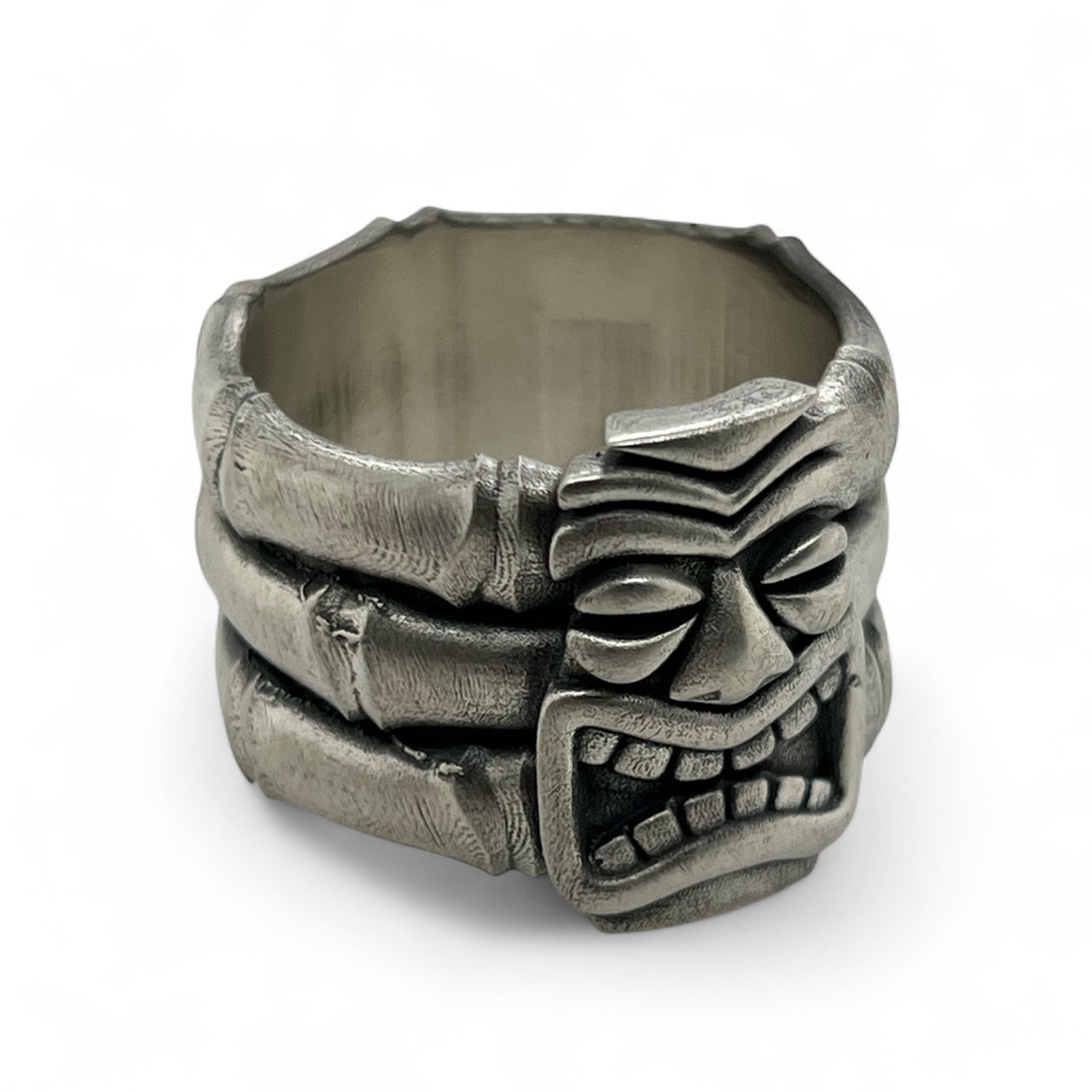 Triple Bamboo Band with Happy Tiki