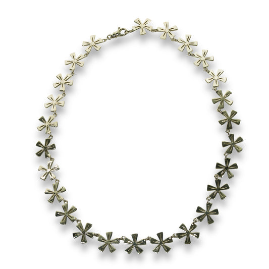 Angular Tiki Flower Necklace