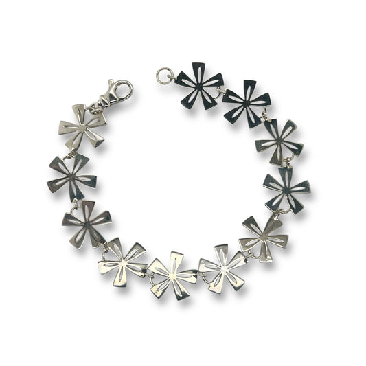 Angular Tiki Flower Bracelet