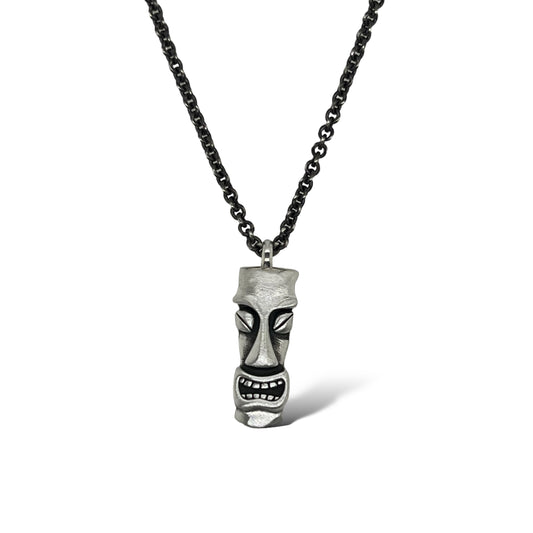 Small Tiki Head Pendant