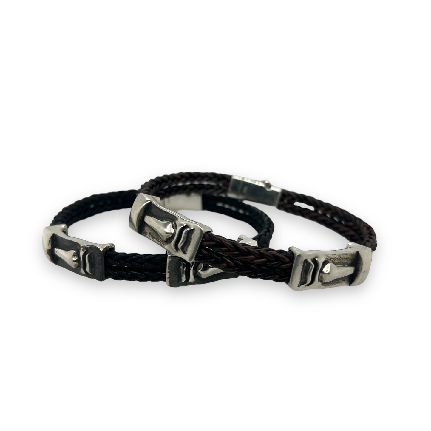 Double Leather Bracelet