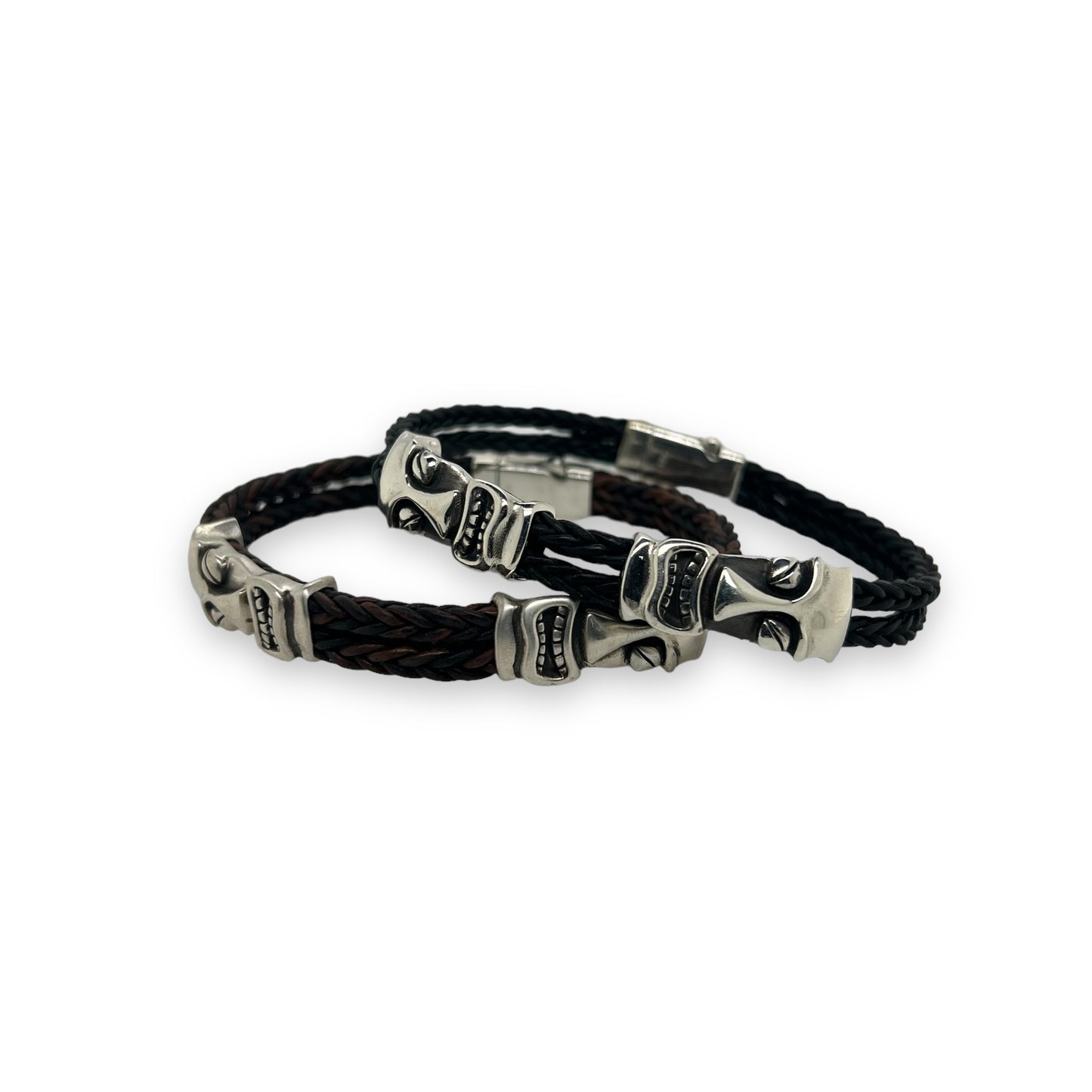Double Leather Bracelet