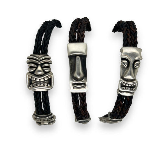 Double Leather Bracelet