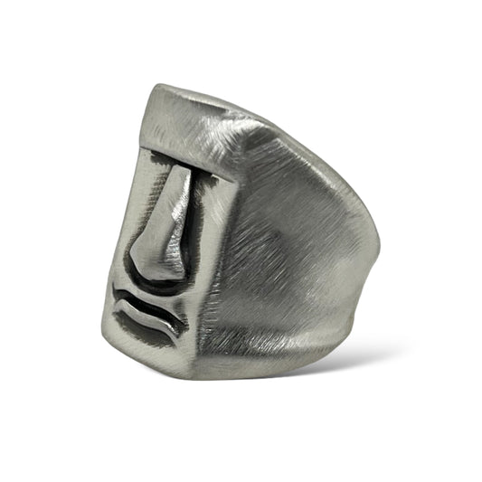 Moai Signet Ring