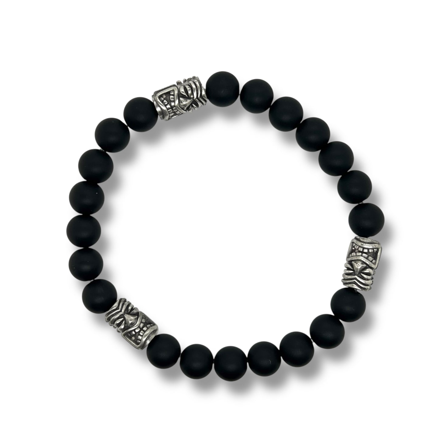 Tiki Bead Bracelet