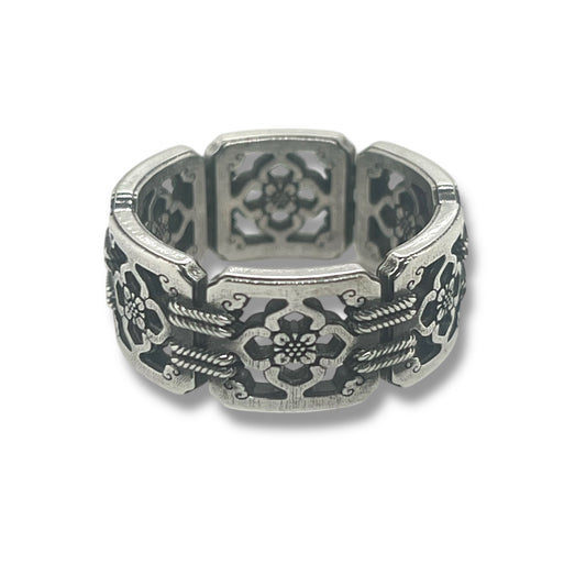 Breezeway Tile Band Ring