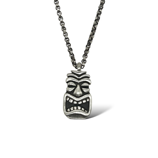 Small Tiki Head Pendant