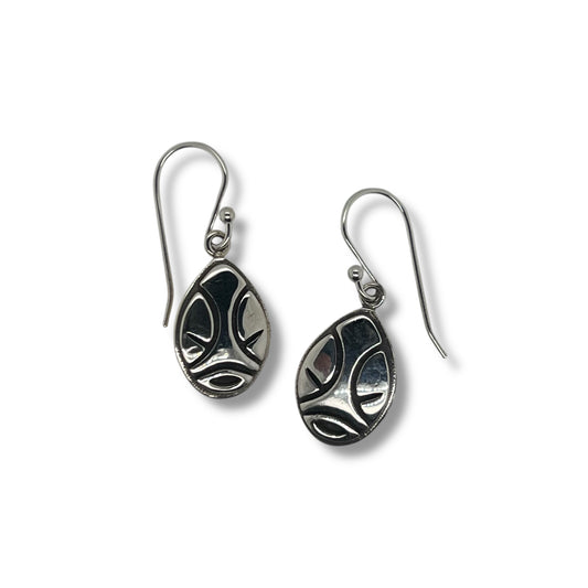 Alien Tiki Earrings