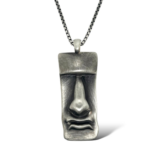 Large Moai Pendant