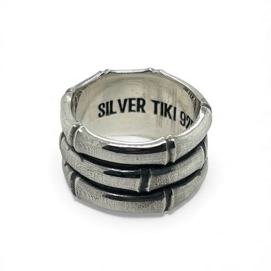 Triple Bamboo Band Ring
