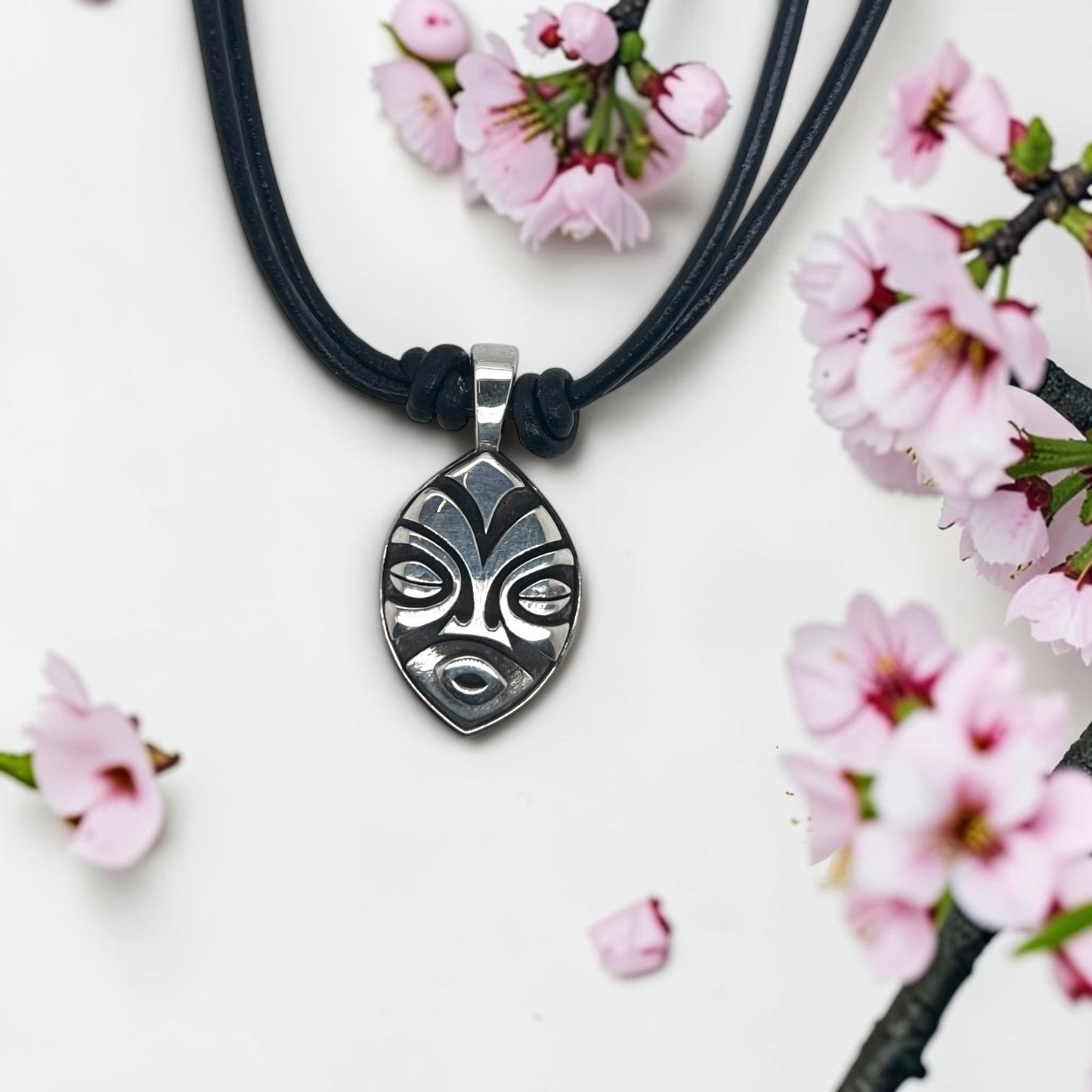 Yaki Tiki Mask Pendant