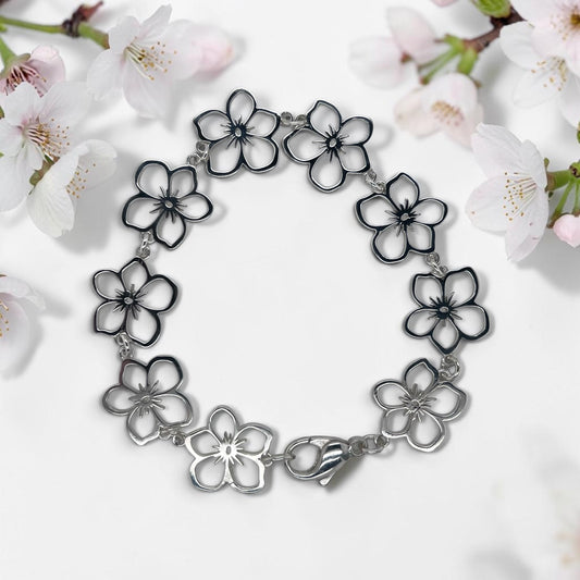 Open Flower Bracelet