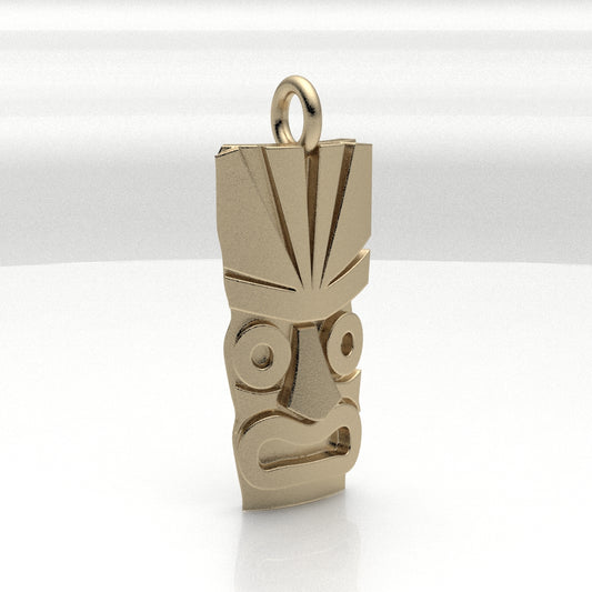Lono Supreme God Pendant in 14K Gold